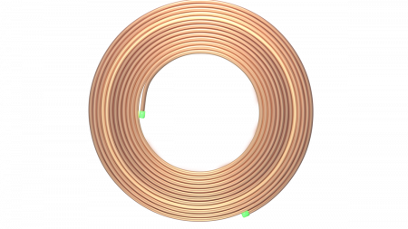 Труба медная 09,52x0,65x50000мм (3\/8"х0,026") Refpipe Master SPL-09065-50RM